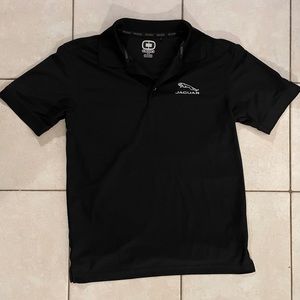 Jaguar Branded Men’s Ogio sport polo. Black. Medium. In excellent shape!